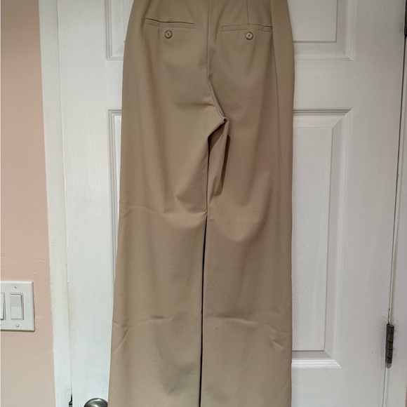 Aritzia Tan Wide-Leg Trousers - Picture 2 of 2